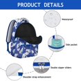 thumbnail image 4 of "Floral Sunflower Backpack for Women - Durable & Trendy, Water-Resistant School Backpack, Laptop Sleeve", 4 of 6