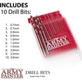 thumbnail image 6 of The Army Painter Drill Bit Set - 10 Small Drill Bits for Pin Vise Hand Drill - Wargamers Micro Drill Bit Set for Miniatures- Mini Twist Drill Bits, 6 of 6