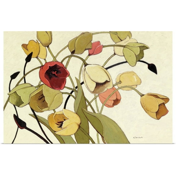 GBC | "Tulip Toss" Art Print - 30x20