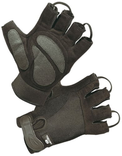 Black Hatch HLG250 Shearstop  Cycle Glove Half Finger Small 