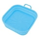 thumbnail image 3 of Bandeja para hornear de silicona para freidora, revestimientos para freidora de 20,5 cm, olla cuadrada de silicona para freidora, cesta para olla confiable y duradera, 3 of 8