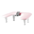 thumbnail image 4 of Reposabrazos de manicura para técnicos de uñas con soporte para teléfono móvil, cojín portátil para reposabrazos de uñas, soporte para muñecas y Rosa, 4 of 8