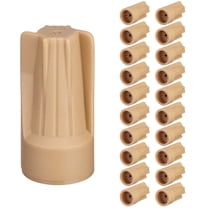 LEONLITE 20-Pack Wire Connectors Outdoor Waterproof, 22AWG-12AWG, Low Voltage for Landscape Lights, Exterior Pathway Lighting, Electrical Twist Seal Elect Wire Nuts, Yellow