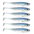 thumbnail image 2 of koolsoo 6 Pièces Leurre de Pêche Leurre de Bar Appâts de Pêche Réalistes Légers, 2 of 9