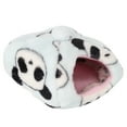 thumbnail image 3 of Panda azul cielo invierno espesa tela de felpa nido para mascotas casa para hámster cama de erizo para conejillo de indias ardilla voladora, 3 of 11