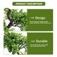 thumbnail image 4 of BRIGHTFUFU Plantas artificiales en macetas de escritorio Faux plantas en macetas Ornamento para bonsai para casa, 4 of 7