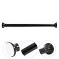 thumbnail image 3 of 1pc Shower Curtain Rod Door Curtain Wardrobe Rod Household Clothes Rod, 3 of 9