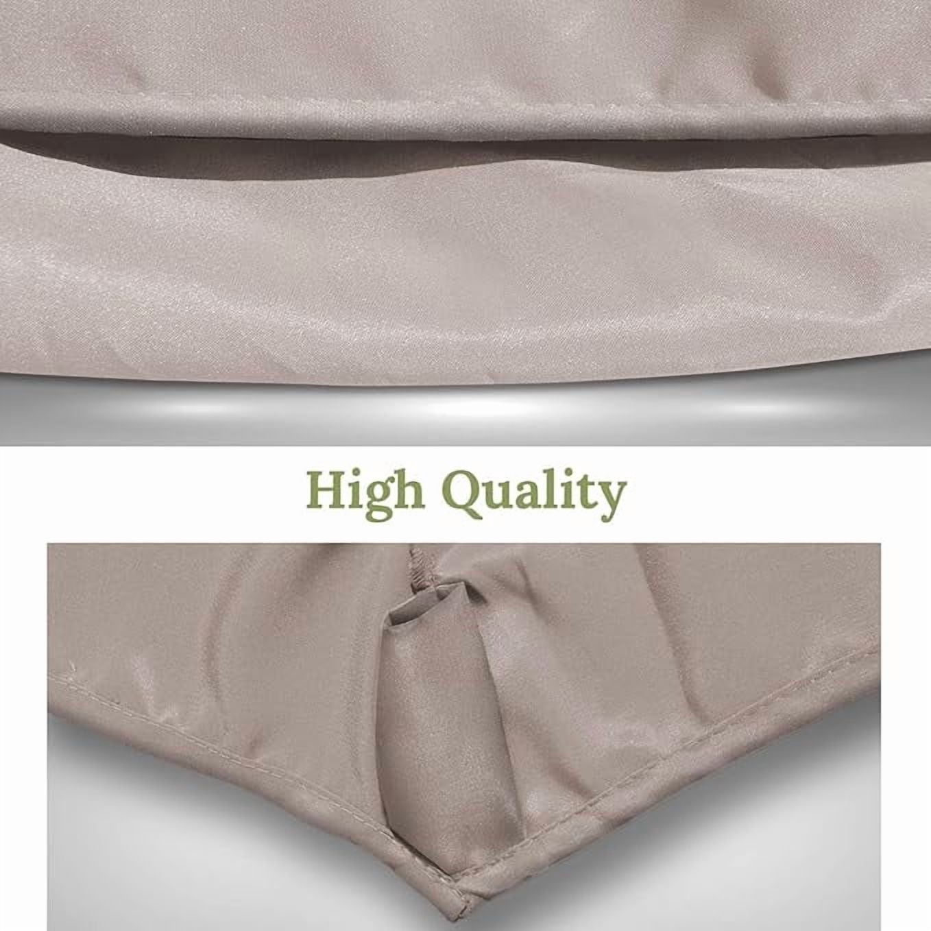 SOLAXO 9ft 6ribs Umbrella Canopy Cover Replacement Top Canopy for Patio Umbrella