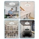 thumbnail image 5 of E27 Ceiling Fan with Lights Remote Control LED Fan Light, Adjustable Wind Speed Fan for Home Bedroom Dormitory Office, 5 of 5