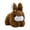 Brown, variant on Cute plush rabbit dolls, soft plush toys, cute birthday gifts for boys, girls and children Brown