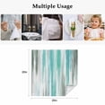 thumbnail image 4 of Turquoise Gray Cloth Napkins, Farmhouse Abstract Gradient Aesthetic Washable and Reusable Dinner Napkins Set of 6, Table Napkin for Kitchen Party Birthday Wedding Hotel Housewarming 20"x20", 4 of 8