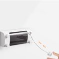 thumbnail image 5 of FRCOLOR Punch Free Clothes Hanging String for Clothes Drying 180 Degree Retractable White 4 2m Stretched Length, 5 of 8
