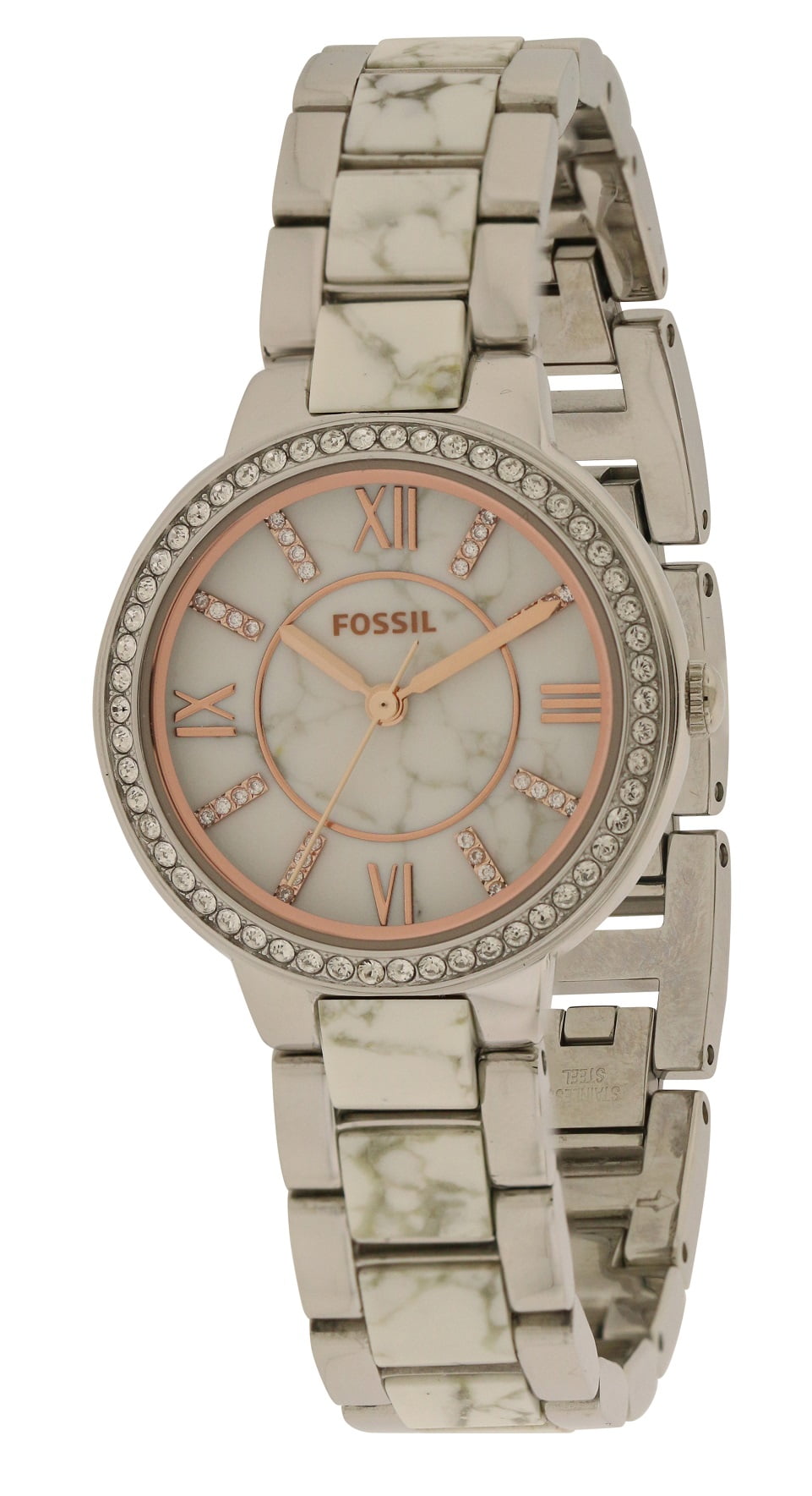 Fossil Virginia Stainless Steel Ladies Watch ES3962