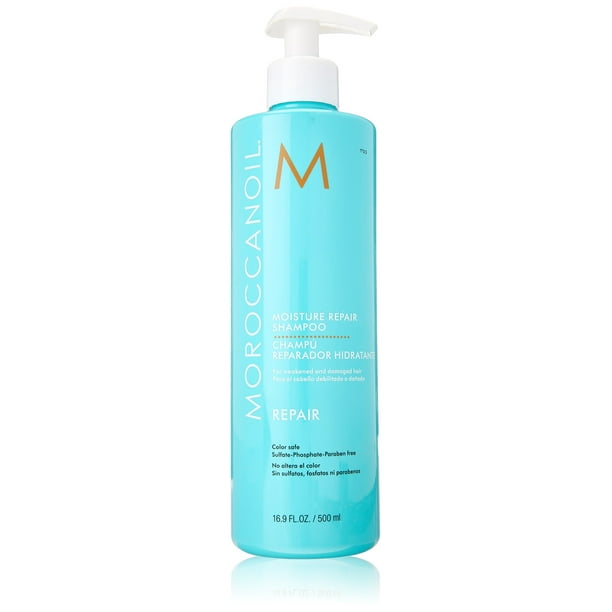 Moroccanoil Moroccanoil Moisture Repair Shampoo 16 9 Oz Walmart Com Walmart Com