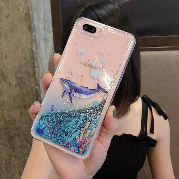 Funda de arena movediza para botella de perfume de moda para iphone 11, 12, 13, 14 pro max, botella de Cola linda, cubierta suave para iphone 6, 7, 8 plus, xr, xs max Fivean unisex