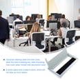 thumbnail image 5 of Soimiss 2Pcs Plastic Wire Organizer Silver Desk Grommets Cable Management Box for Home Use, 5 of 8