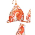 thumbnail image 5 of Arvbitana Women's Halter Bikini Set Tie Dye Swimsuit Two Piece Summer Sexy Triangle Tie Back Hight Cut Cami Bathing Suit, 5 of 6