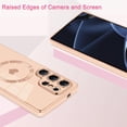thumbnail image 3 of Funda magnética AIGOMARA para Samsung Galaxy S25 Ultra Pink, 3 of 6