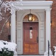 thumbnail image 2 of Wooden Snowman Porch Hanger (Welcome), 2 of 3