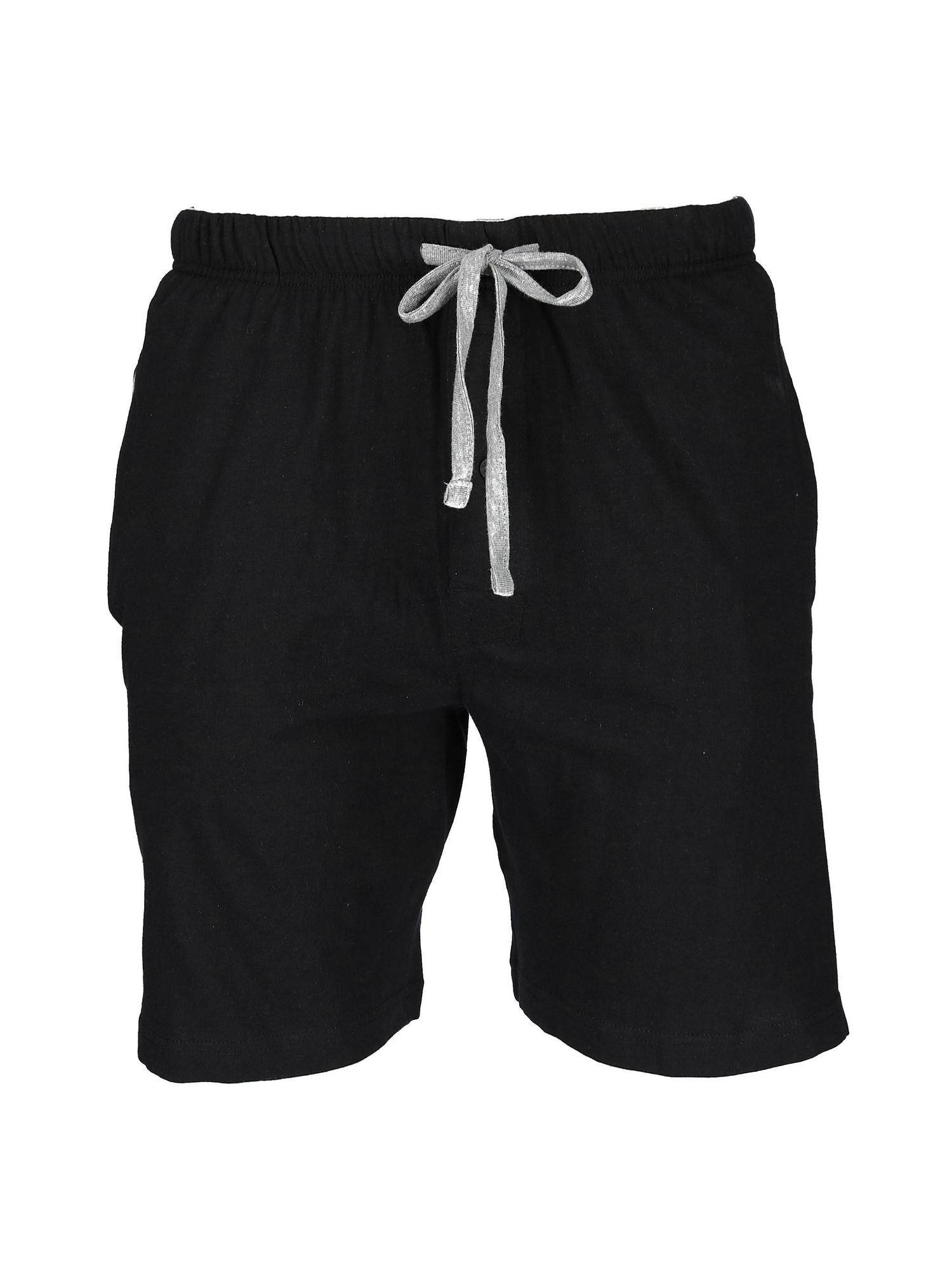 Hanes - Hanes Jersey Knit Cotton Button Fly Pajama Sleep Shorts (Men's ...