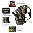 thumbnail image 5 of FORMRS Kids School Backpack Elementary Student Unisex Travel Bookbag with Reflective Stripes, Flamingo Pattern, 5 of 7