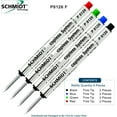 thumbnail image 2 of Schmidt P8126 Black, Blue Capless Rollerball Refill, Fine Tip 0.6mm - Pack of 8, 2 of 3