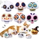 thumbnail image 1 of Paquete de 6 Juguetes con Hierba Gatera Timcorr de Calavera de Halloween, 1 of 8