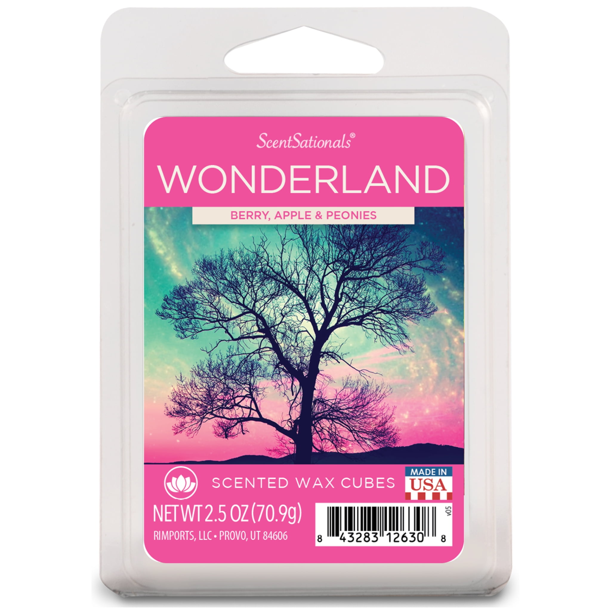Wonderland Scented Wax Melts, ScentSationals, 2.5 Oz (1-Pack)