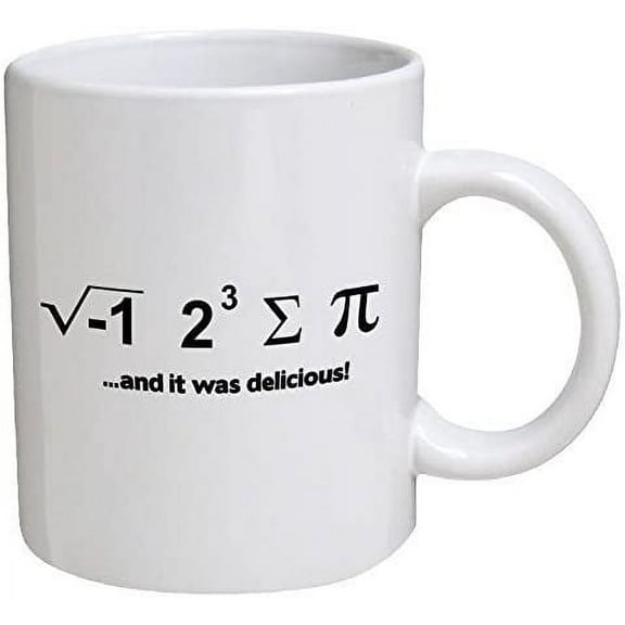 Funny Mug - I Ate Some Pie… And It Was Delicious. Math Geek - 11 OZ Coffee Mugs - Funny Inspirational and sarcasm