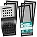 thumbnail image 3 of Efforest Floor Vent Covers 5.5"x10" Magnetic - 6 Pack Air Vent Filters Mesh Screen Dust Filter Vent Register Deflectors for Home HVAC AC Grilles & RV Vents - Strong Hold Washable, 3 of 4
