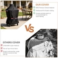 thumbnail image 4 of Grill Cover for Kamado Joe and Big Green Egg Cover, Large Big Green Egg Grill Accessories,  Grill Covers, 37" Dia x 50" H, 4 of 6