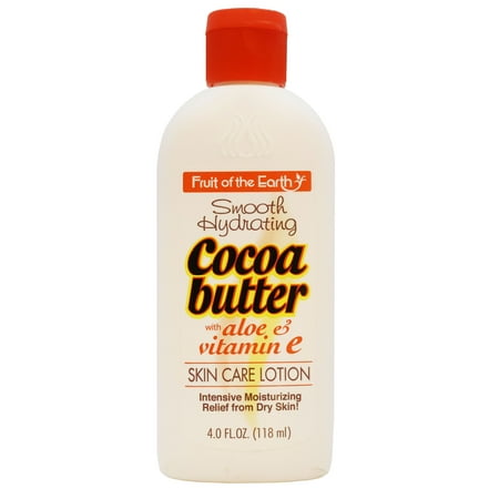 Fruit Of The Earth Cocoa Butter Skin Care Lotion 4 Oz., Pack of 12