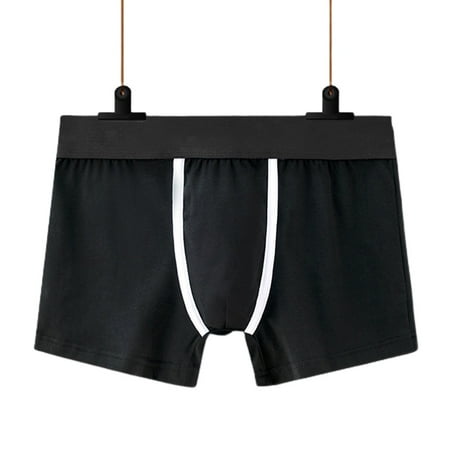 

Mens boys sexy underwear Boxer briefs cotton breathable Pouch panties Lingerie