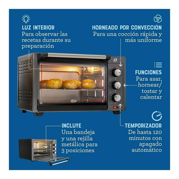 Horno Eléctrico Oster De 45 l con Tecnología de Convección