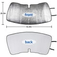 thumbnail image 2 of RT-TCZ Windshield Sunshade UV Ray Reflector Sunshade Visor for Ford F150 F250 F350 Trucks (2015+), 2 of 5