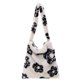 thumbnail image 2 of Bolso de hombro de felpa con estampado vintage para mujer Bolso grande de invierno (Floral de vaca) Tmvgtek Para estrenar, 2 of 9