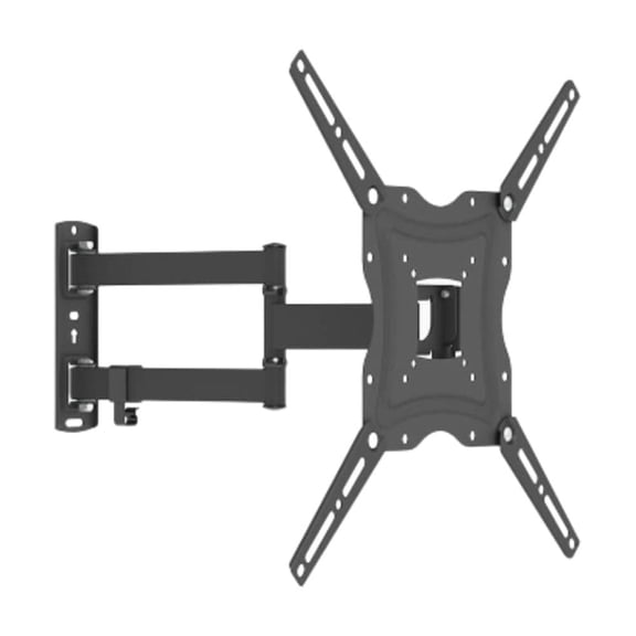 Wall Mount Articulating TV Bracket - TV Mount Swivel and Tilt -5~12° for Most 26-50" Inch TVs - Full Motion Wall Mount Bracket TV Stand with Spirit Level - Max VESA 200x200mm, Up to 66lbs - Black