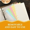 thumbnail image 3 of LEEYNEER 2 Sets Notebook Paper Loose Leaf Graph College Ruled Issue Work Office, 3 of 8