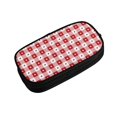 thumbnail image 2 of Goofa Plaid Heart Pattern Big Capacity Pencil Pen Case Office College Large Storage High Capacity Bag Pouch Holder Box Organizer, 2 of 9
