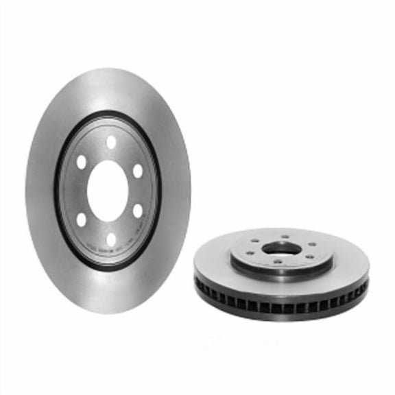 Brembo 09.B552.11 BRAKE ROTORS Fits select: 2005-2011 NISSAN XTERRA OFF ROAD/S/SE, 2009-2010 NISSAN FRONTIER CREW CAB SE/CREW CAB LE