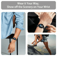 thumbnail image 7 of Pailebi 20mm Rainbow Bands Compatible with Samsung Galaxy Watch 7/6/5/4/Active 40mm 44mm/Watch 7 40mm 44mm,Silicone Straps Replacement for Garmin Vivomove 3 Women Men, 7 of 7