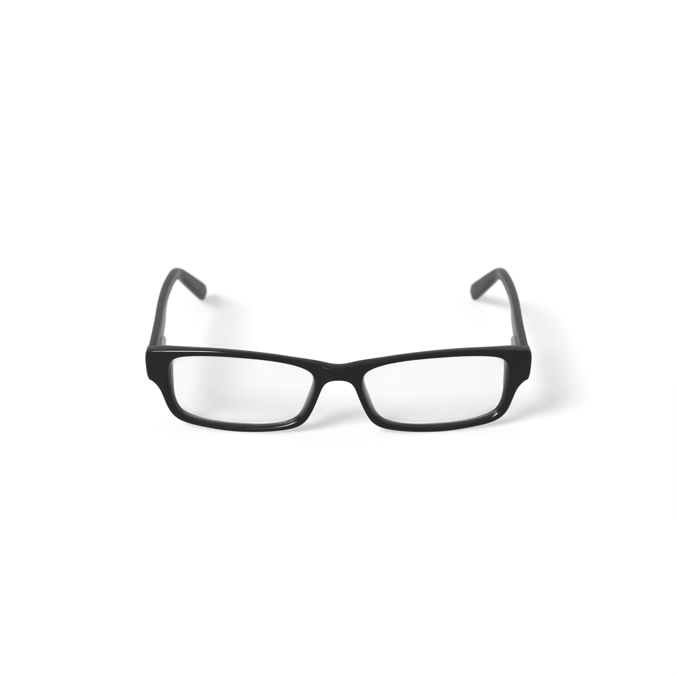 Walmart Youth FM12024 Rectangular Prescription Eyeglasses with Case, Black/Blue