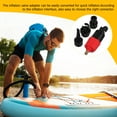 Adapter 3 Sets Air Pump Inflatable Bed Paddle Board Valve Portable