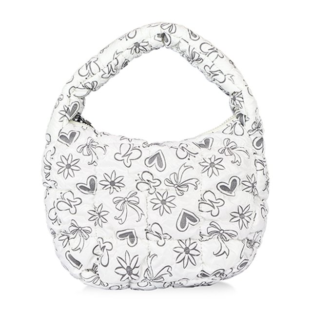 Bolso Mano Hombro Mujer Acolchado Con Media para Viajes