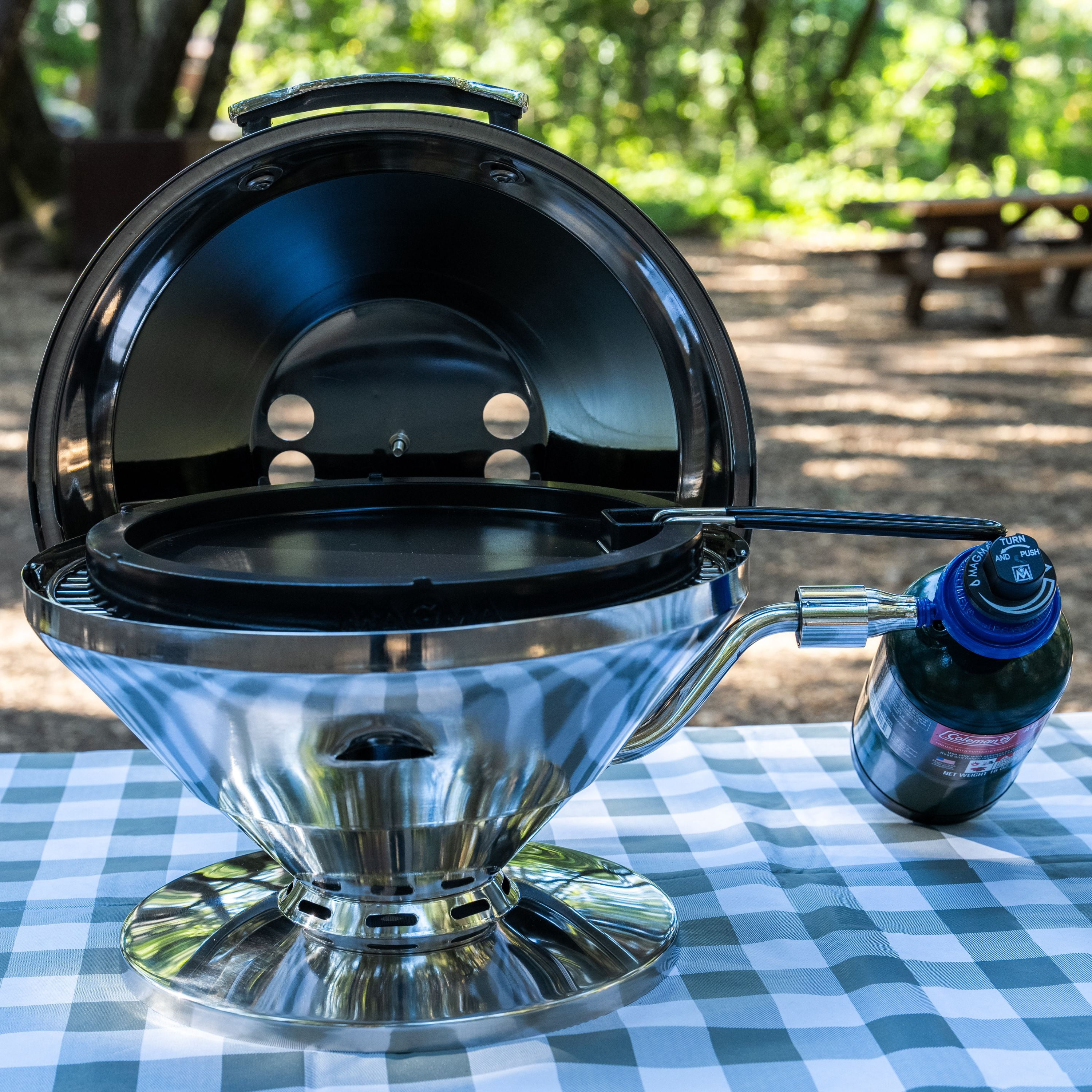 Magma A10-196-2 Reversible Griddle (Original Size) | Cast Aluminum Grill Griddle | Non-Stick Cooking Surface | Portable BBQ Accessory