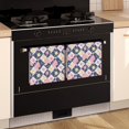 thumbnail image 3 of 2 Pcs Pioneer Flower Floral Print Pattern Kitchen Towels, Funny Microfiber Dish Towel Set, 18" X 26" Tea Towels, 3 of 6