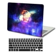 thumbnail image 4 of KSK KAISHEK Plastic Hard Case Compatible with 2022/2021/2020/2019/2018 Rel. New MacBook Air 13 inchs Retina Display and Touch ID + Black Keyboard Cover Model: A2337 m1&A2179&A1932 Galaxy A 0706, 4 of 5