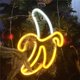 thumbnail image 5 of Banana Neon Light LED Wall Neon Sign for Home Decor Battery and USB Operated Neon Night Light Neon Light Sign for Kids Bedroom Christmas Party Wedding, 5 of 5
