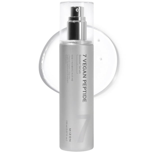 Serum MIZON 7 Vegan Peptide Booster, 150 ml, hidratante y antienvejecimiento