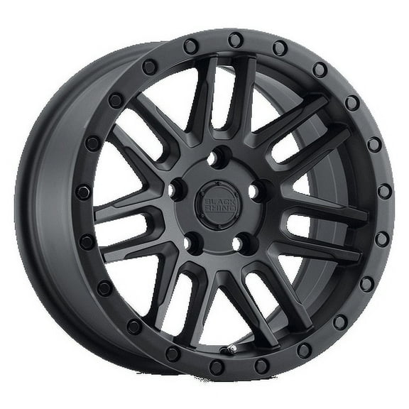 Black Rhino Aluminum Rim ARCHES 17X8in Matte Black Finish, 1780ACH305100B56